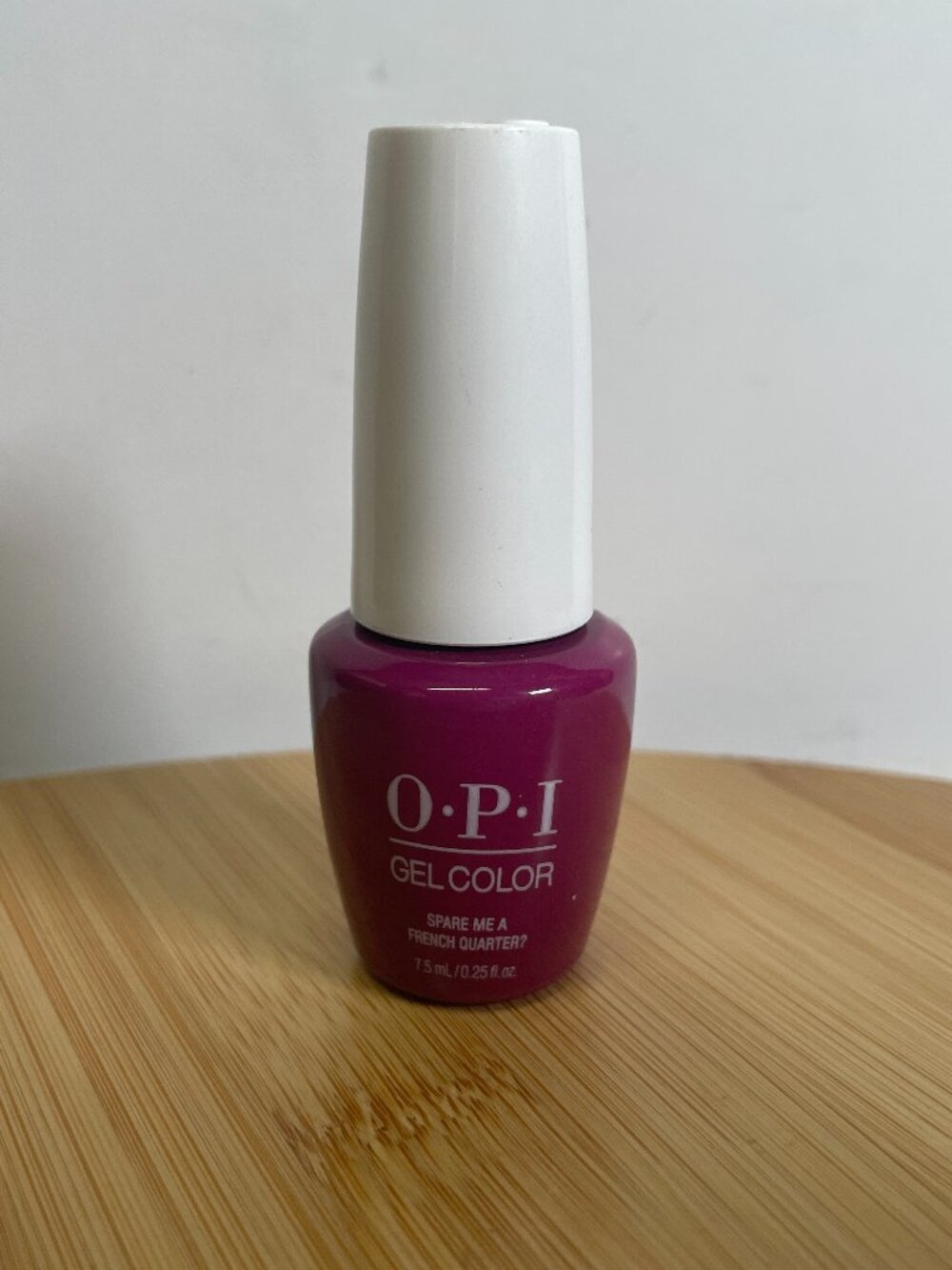 OPI Gel Color Polish GC N55B Spare Me A French Quarter 7.5 mL 0.25 oz Soak Off